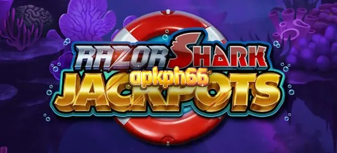 Tampilan visual bawah laut yang memukau dalam Razor Shark Jackpots dengan simbol-simbol laut yang tajam.
